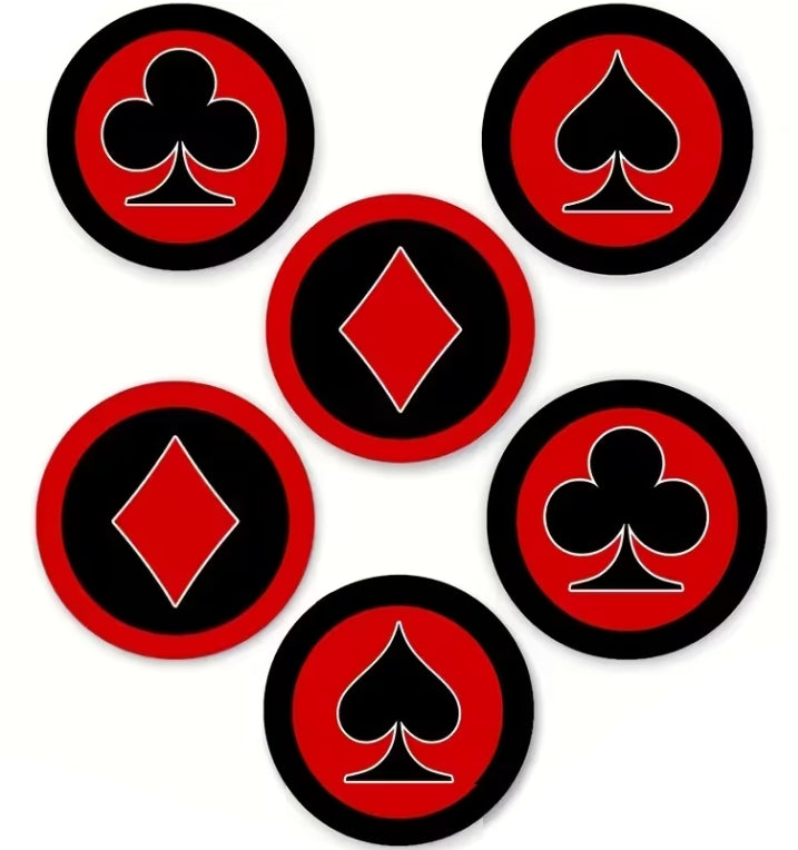 Dessous de verre fantaisie en silicone pour tasses