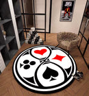 שטיח פוקר 1.20 עגול