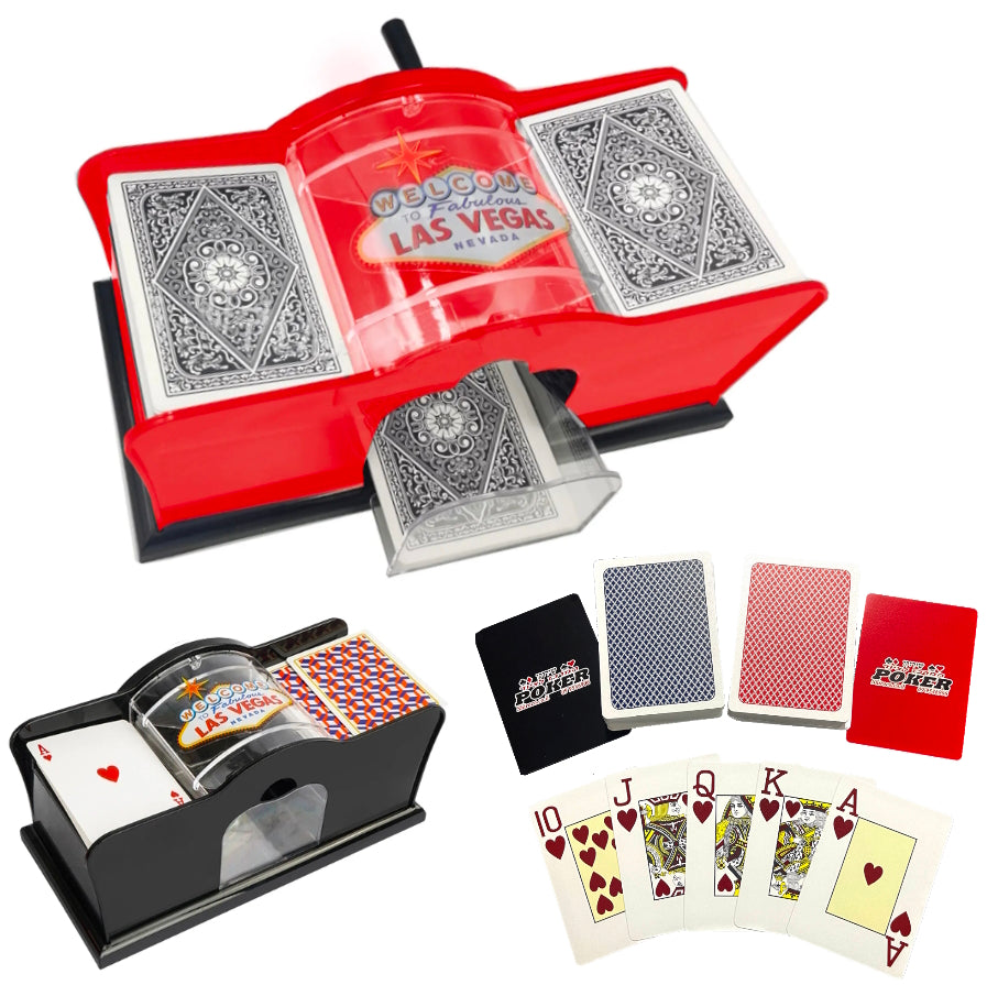 Mélangeur de cartes manuel Vegas