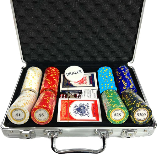 Valise 200 Monte Carlo Diamond Clay 14g 