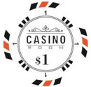 Jetons en céramique de casino (₪2,9 par unité)