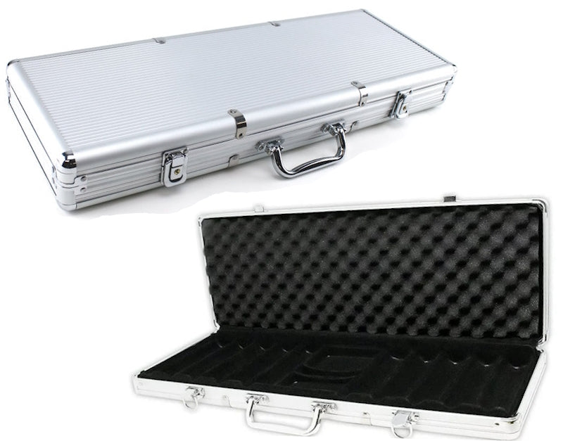 מזוודת פוקר ריקה ל 500 ז'יטונים