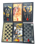 Plateau de backgammon en bois de haute qualité