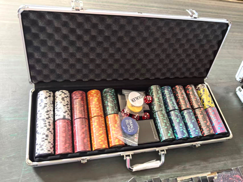Poker Suitcase 500 Clay Monte Carlo 14g 