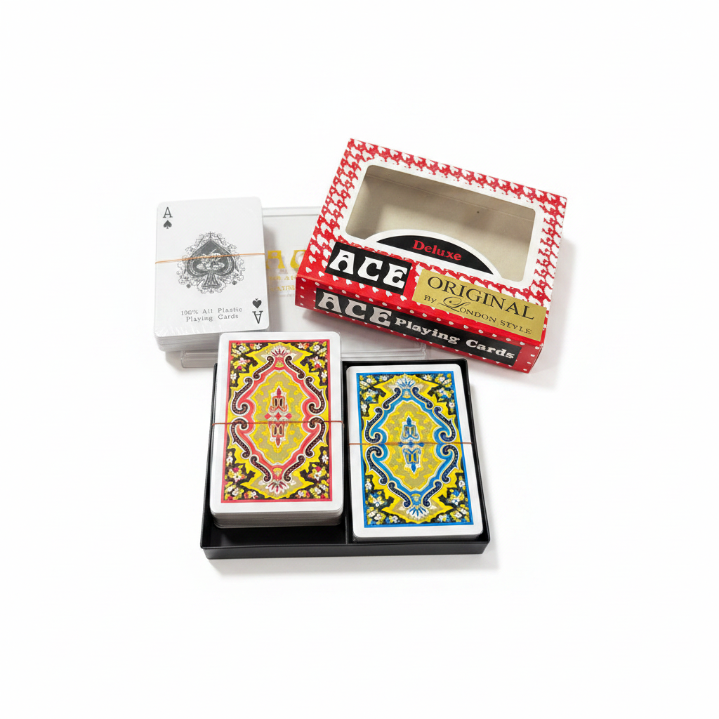 Plastic cards for Bridge Rummy (pair)