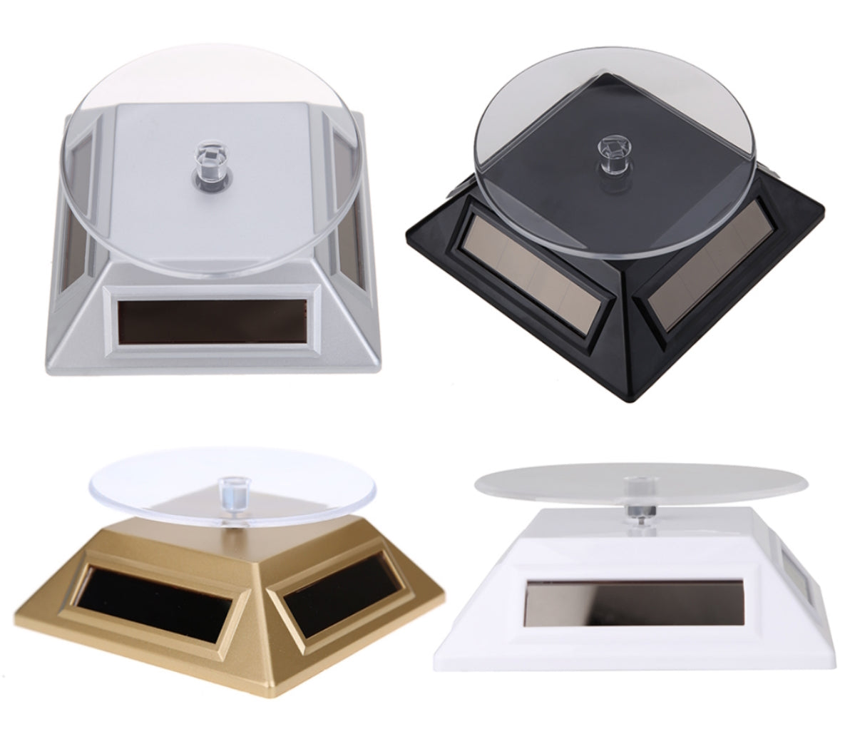 Affichage solaire rotatif à 360° pour produits