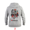 SPADE gray poker hoodie in a selection of models