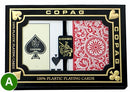 Cartes à jouer en plastique Copeg 1546 (paire)