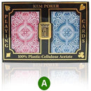 KEM high quality plastic ARROW playing cards for poker 21