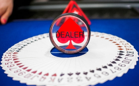 Bouton STAR Dealer pour le Texas Hold'em Poker