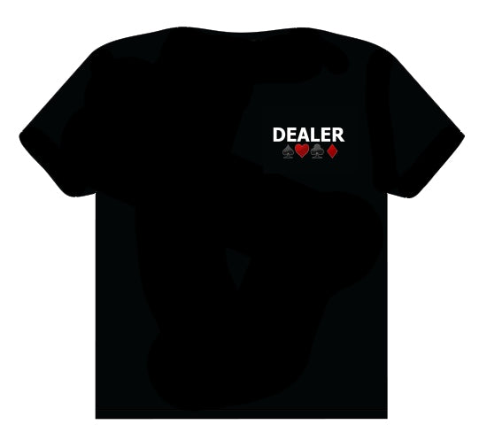 T-shirt de croupier de poker par Scirocco