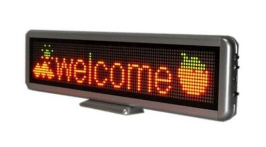 Panneau LED avec édition personnalisée en hébreu