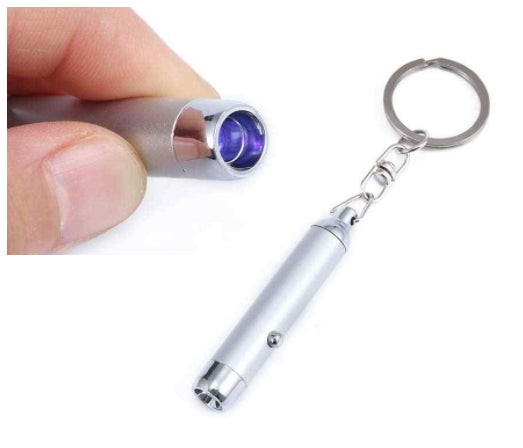 Lampe de poche UV pour marquages ​​cachés