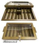 Plateau à jetons avec fenêtre et serrure pour tables de jeu