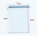 Sacs en organza blanc