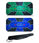 Dessus en caoutchouc pour poker conçu